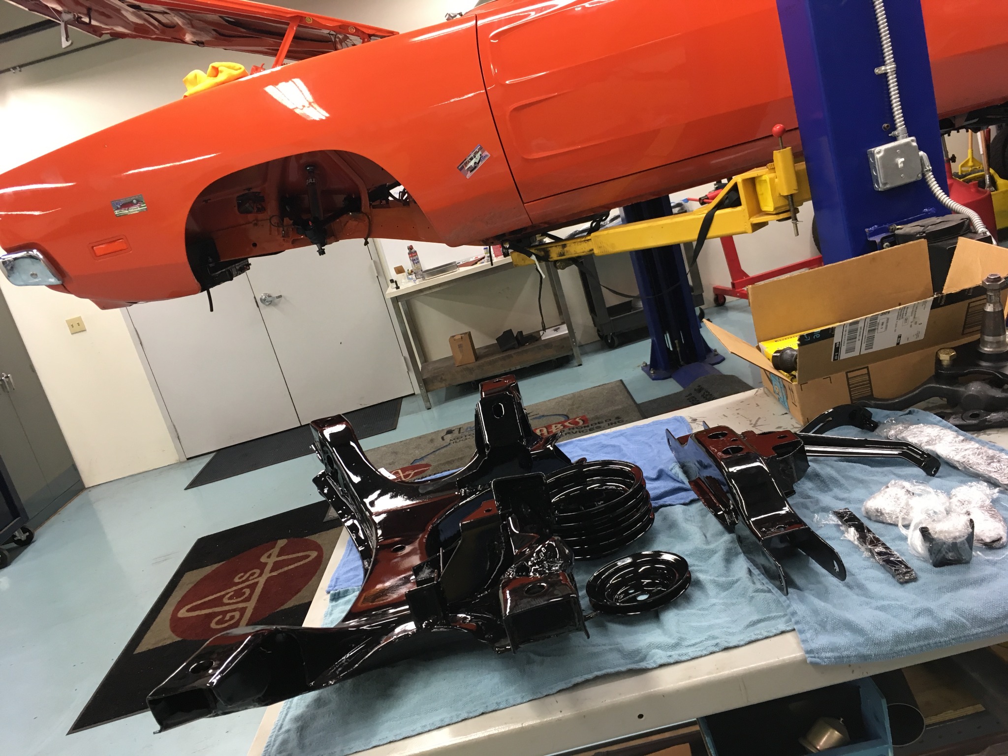 Chassis and suspension restoration