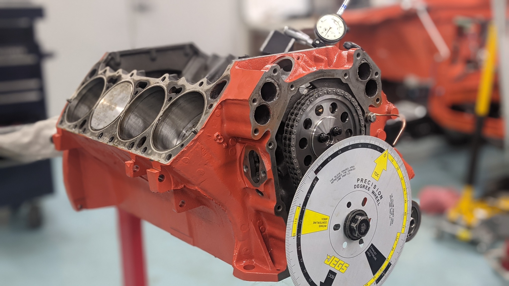 Engine assembly and setup